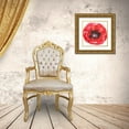 thumbnail image 3 of Goldberger, Jennifer 15x15 Gold Ornate Wood Framed with Double Matting Museum Art Print Titled - Kinetic Poppy I, 3 of 4