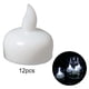 thumbnail image 5 of Paquete de 12 velas flotantes LED con pilas, parpadeantes, impermeables, sin llama, para decoración de fiestas navideñas, spas y piscinas. Blanco frio, 5 of 9