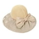thumbnail image 3 of Sombrero de ala ancha para mujer, sombrero protector de viaje, sombrero de verano, gorra de pesca para Beige, 3 of 9
