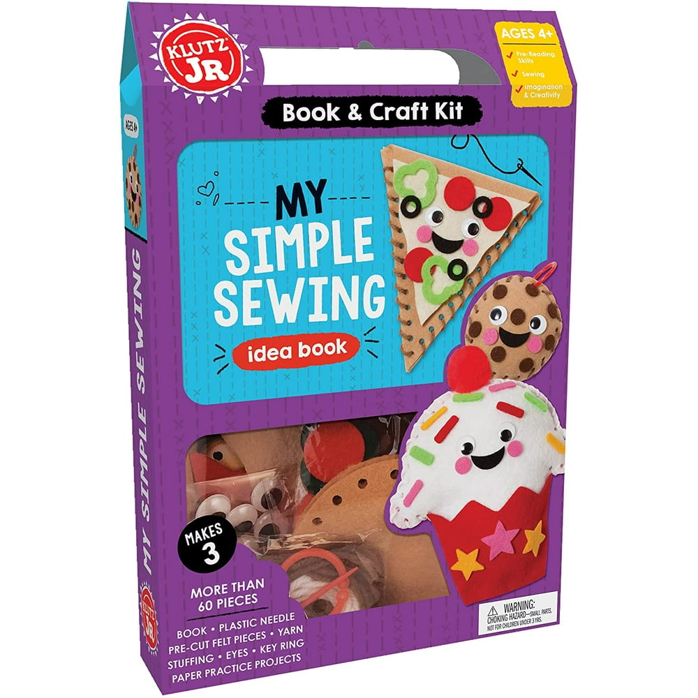 Klutz My Simple Sewing Jr. Craft Kit - Walmart.com - Walmart.com