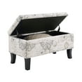 thumbnail image 3 of Convenience Concepts Designs4Comfort Winslow Storage Ottoman Bench, 3 of 7