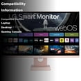thumbnail image 3 of Monitor LG 27" Monitor Inteligente Full HD IPS MyView con webOS y Altavoces Integrados, Rosa, 27SR50F-P, 3 of 5
