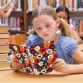 thumbnail image 6 of Haosy Colorful Paw Heart Hexagon Notebooks 2 Pcs 1-subject Journal 60 Sheets A5 College Ruled Paper Detachable Ring 8.3"x5.7", 6 of 8