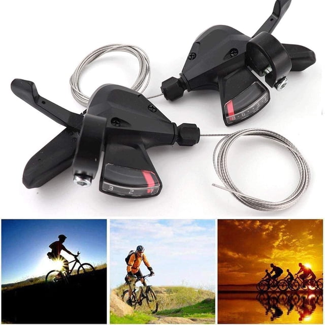 2Pcs Professional Sl-M310 3x8 Speed 24S Shifter Trigger Set Rapid Fire Plus W/Shifter Cable Bike MTB M310 Shifter