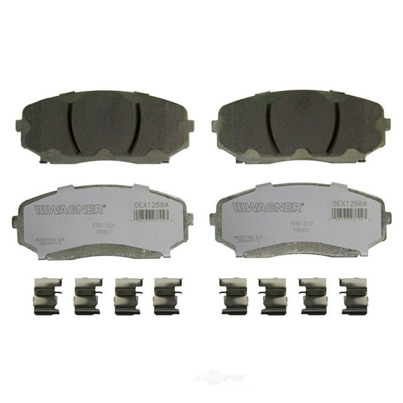 Disc Brake Pad Set Fits select: 2007-2014 FORD EDGE, 2007-2015 LINCOLN MKX