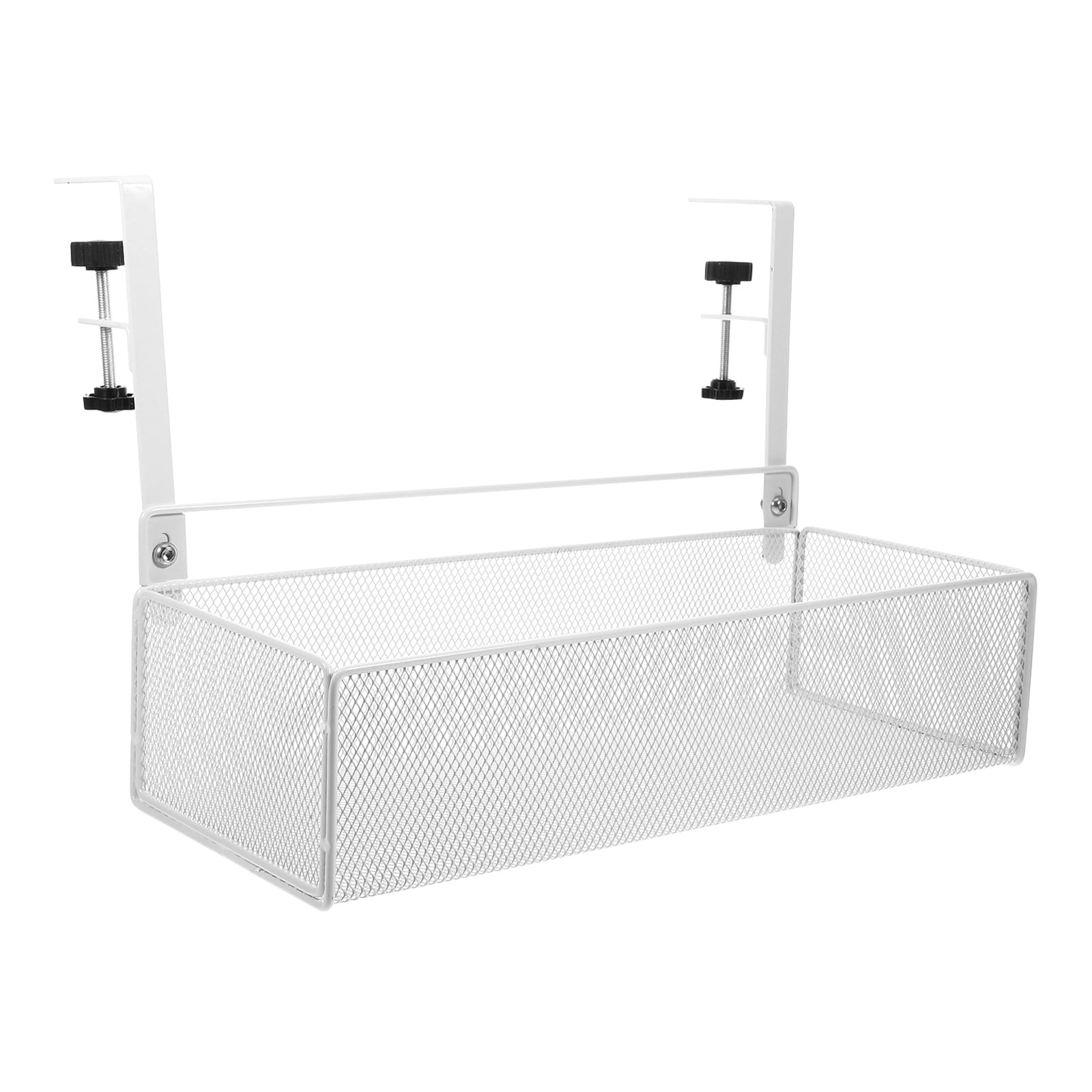 Nishuna Office Under Desk Storage Organizer Clamp On Desk Side File Document Magazines Organization