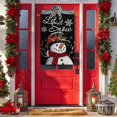 thumbnail image 3 of Banner AVOIN colorlife Let It Snow, 71 x 102 cm, doble cara, 3 of 7