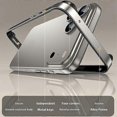 thumbnail image 2 of For iPhone 17 Pro Case Hollow Heat Dissipation Silicone Metal Bumper Phone Cover, 2 of 5