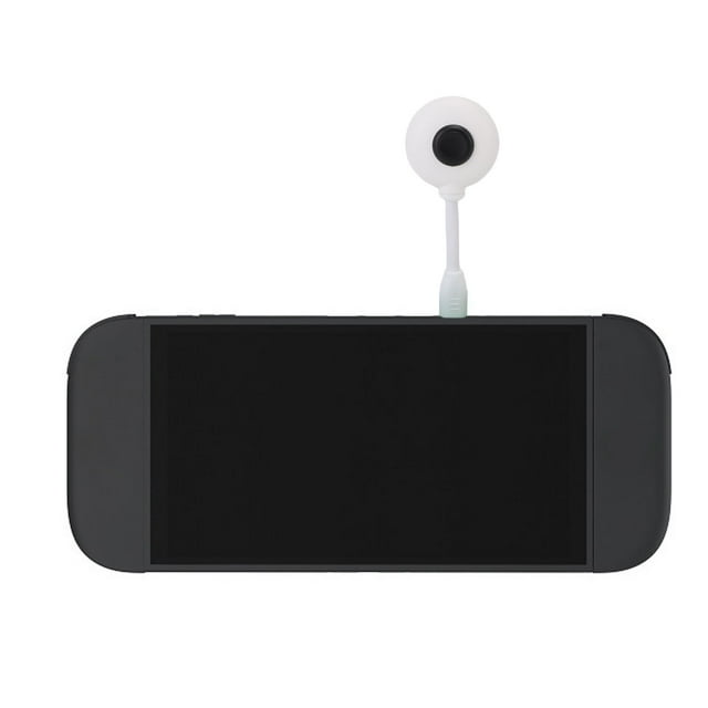 Plant Camera Fit for Switch 2 Console 2025, Type C Interface Detachable 720P HD Camera with Privacy Cover, Adjustable Brightness Clarit Webcam for AR Games Video Calls