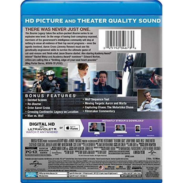 ボーン・レガシー [Blu-ray] rdzdsi3 Amazon.com: The Bourne Legacy (Blu-ray + DVD) : Jeremy