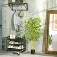 thumbnail image 4 of Outsunny 4' Artificial Bamboo Tree Fake Plant Indoor Decoration, 4 of 10