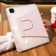 thumbnail image 1 of For Ipad Air 5th 4th 10th 10.9 Tablet Case Ipad Pro 11 12.9 Cover Mini 6 7th 8th 9th 10.2 9.7 360° Rotation Shell Accessories Pink iPad Air 3 10.5, 1 of 6