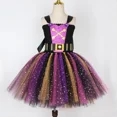 thumbnail image 4 of Disfraz de capitán pirata para niñas, fiesta de Halloween, carnaval, vestidos de tul, disfraz de pirata con tutú elegante para niñas, vestido de baile, ropa para niños, 4 of 5