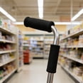 thumbnail image 4 of FONDOTIN 4Pcs Walking Cane Handle Grip Black Foam Replacement Cushion for People with Mobility Issues Long term Use, 4 of 7