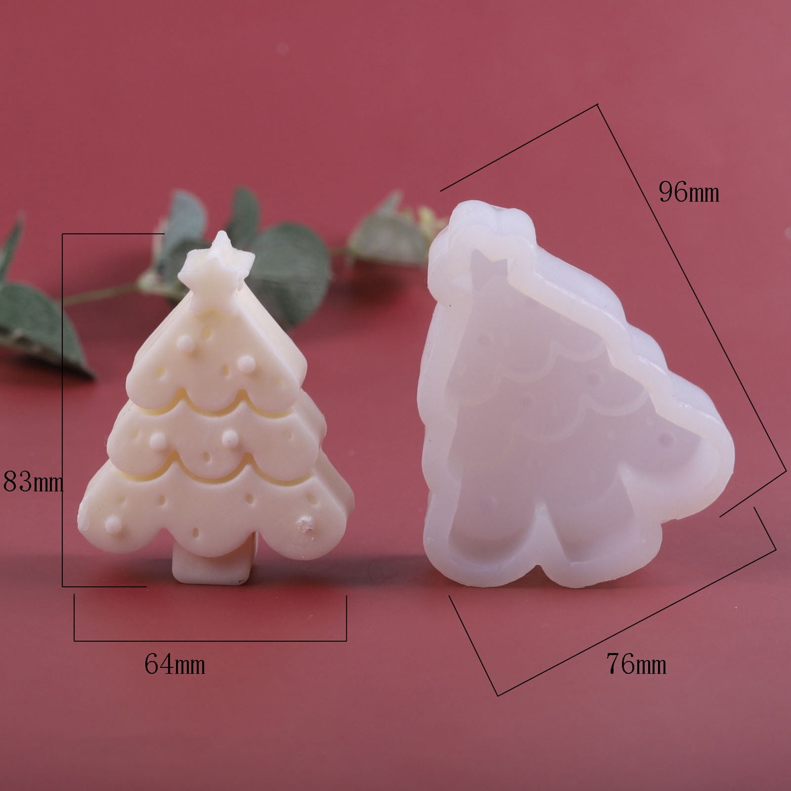 Details about   Silicon Christmas Cooking Mold DIY Snowmen Tree Chocolate Cake Baking Mould US 