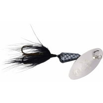 Yakima Bait Worden's Vibric Rooster Tail Lure, Black, 1/2 oz.