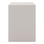 Furniture of America Brooks Stackable 2-Drawer Wood Gray Cabinet