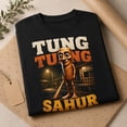 thumbnail image 6 of Tung Tung Sahur Meme Graphic T-Shirt, Unisex Classic Fit Cotton Tee, 6 of 9