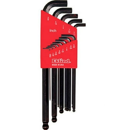 UPC: 0037516131133 | Eklind Tool EKL13113 0.050-0.375 in. Ball-Hex-L Key Set  13 Piece