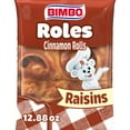 thumbnail image 2 of (3 pack) Bimbo Roles de Canela con Pasas Cinnamon Rolls with Raisins, 6 count, Pastries, 12.88 oz Bag, 2 of 9