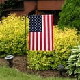 thumbnail image 2 of Three Stars 4th of July Garden Flag Patriotic American Star Flag and Strip Floral Welcome Small Garden Flag 12.5 x 18 Inch Double Sided Yard Flag Independence Day Memorial Day Yard Outdoor Decor I, 2 of 6