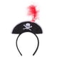 thumbnail image 1 of KAKOWELY Sombrero de diadema pirata, disfraz de pirata, diadema, sombrero pirata, tocado, disfraz de capitán pirata para Halloween, accesorios para fiestas de disfraces, juegos de rol, 1 of 3