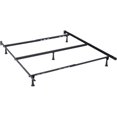 thumbnail image 2 of Hillsdale Furniture Metal 5-Leg Extendable Full/Queen Headboard Only Frame, Black, 2 of 2