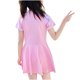 thumbnail image 4 of Odeerbi 2-12 Años Traje de Baño Con Cremallera Para Niñas Traje de Baño Con Gorro de Baño de Una Pieza Traje de Baño Para Entrenamiento Traje de Baño Hawaiano Con Cremallera, 4 of 5