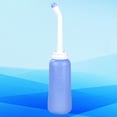 thumbnail image 4 of Bidé portátil con cabezal de rociado para enjuague manual, herramienta de limpieza anal, rociador de lavado, azul, 4 of 8