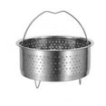 16.5Cm Steamer Insert Steamer Pot Stainless Steel Basket Rice Steamer