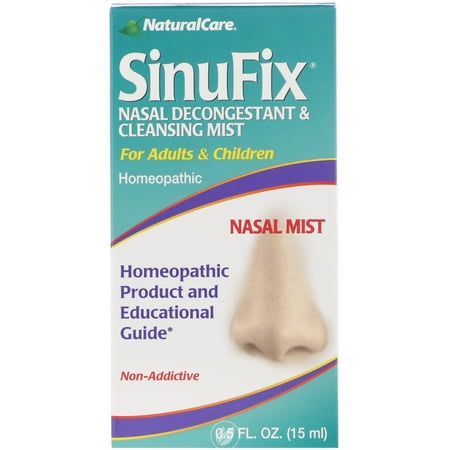 Sinufix Mist 0.5oz by Natural Care, Pack of 2