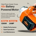 thumbnail image 4 of Motor inalámbrico sin escobillas Capstan Winch SuperHandy, 907 kg, 4 of 7