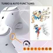 Subsonic – Wireless controller for Switch and Switch Oled – Wireless gamepad controller with LED, vibrations ant 6 axis gyro - White