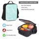thumbnail image 5 of Disketp Blue Bright Mochila Estampada de Gran Capacidad con Lonchera y Estuche, Set de 3 Piezas para Estudiantes, 5 of 7