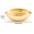 thumbnail image 2 of Golden Bowl Pot Vase Jubao Pot Flower Pot Container Table Decor Vintage Flower Pots Handmade Iron Flower Pot For Home Hotel Decorative Gift, 2 of 7