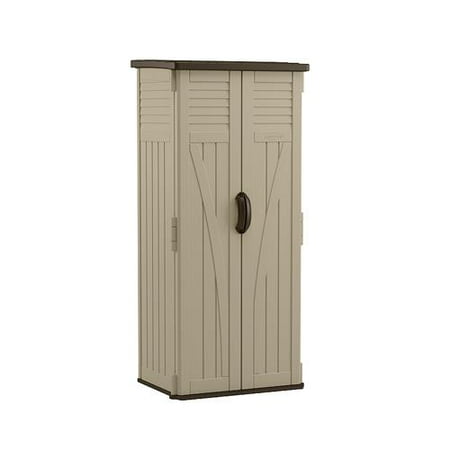 Suncast BMS2000 Storage Shed, Vertical, Double-Wall Resin 