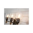thumbnail image 4 of Lucas McKearn Felice 3-light Acorn-shaped Metal Bath Vanity Light in Dark Bronze, 4 of 4