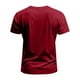 thumbnail image 5 of pstuiky camisetas para hombre, Camiseta de manga corta con cuello en V y ventilación de color liso para hombre camisas casuales para hombre l, 5 of 9