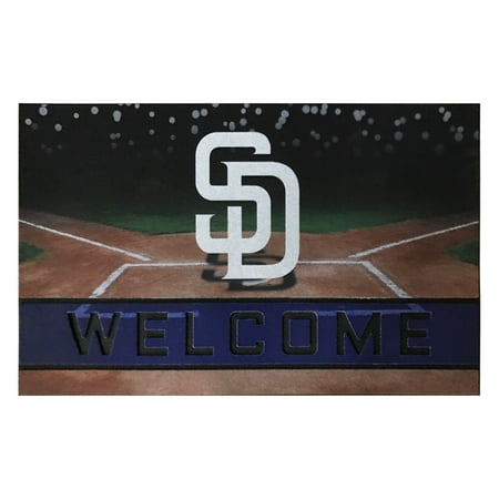 - San Diego Padres Crumb Rubber Door Mat