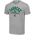 thumbnail image 2 of Men's Starter  Heather Gray Vancouver Canucks Half Puck T-Shirt, 2 of 3