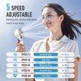 thumbnail image 3 of Ventilador portátil recargable PlayHot de mano con 12 horas de enfriamiento, 3 of 7