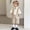 Khaki#F, variant on JCCXIN Boys Summer Casual Suit Set Kindergarten Graduation Performance Outfit Sets Festival Birthday Gentleman Short Sleeve Button Shirts Bowtie Suspender Shorts Formal Fashionable Clothes Sets