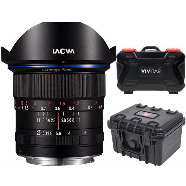 Venus Optics Laowa 12mm F 2 8 Zero D Lens For Canon Ef Black Hardcase Bundle Walmart Com Walmart Com