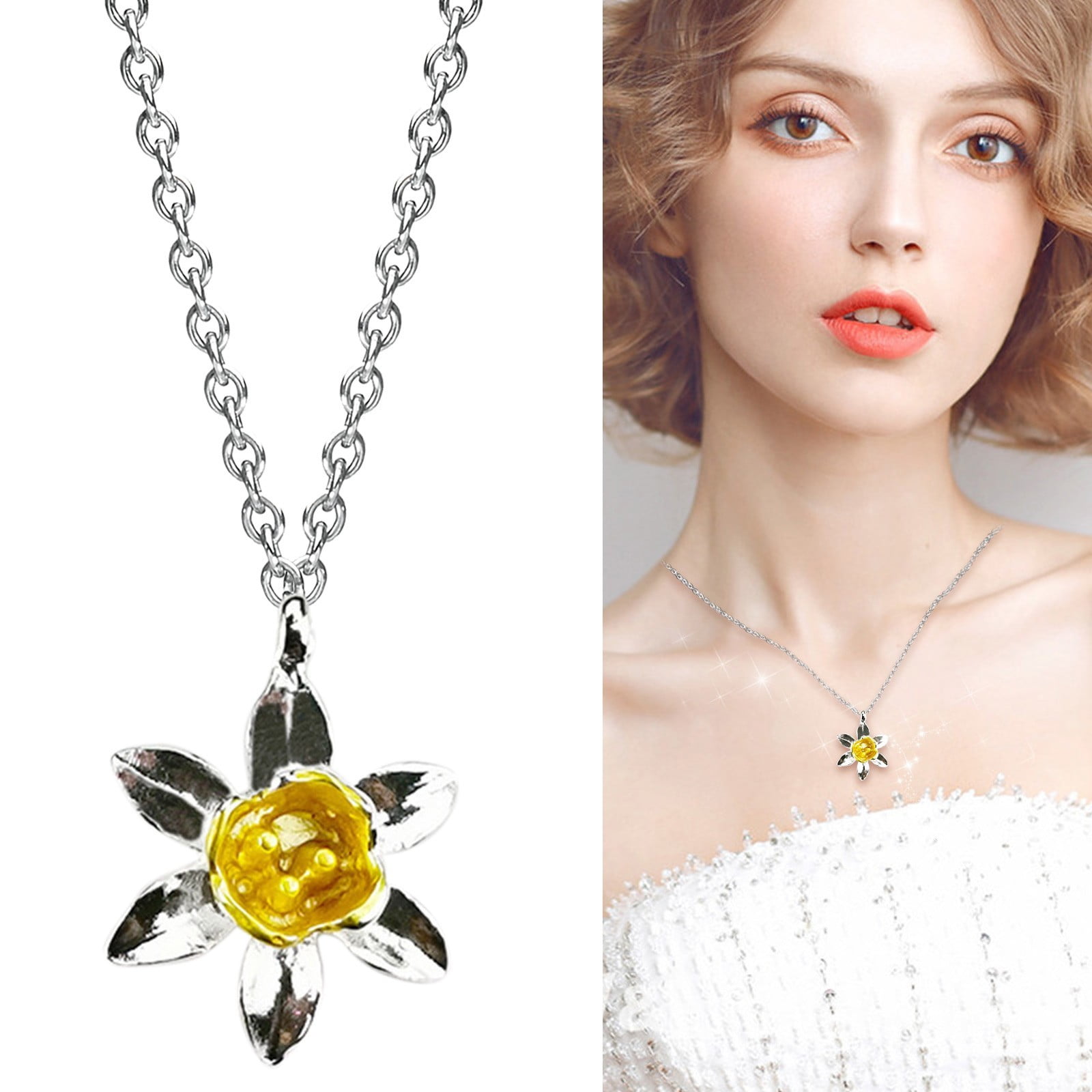 jewelry for women European And American Retro Pendant Necklace Female