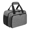 thumbnail image 2 of Bolsa de pigmento acrílico, estuche de almacenamiento de suministros de arte, divisores extraíbles, estuche multifuncional práctico para lápices para, 2 of 8