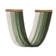 thumbnail image 2 of Tapiz bohemio para colgar en la pared de macramé, elegante, práctica y delicada artesanía, decoración de pared moderna para dormitorio, apartamento, Verde, 2 of 8