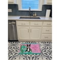 thumbnail image 2 of Happy Valentines Day Boston Terrier Machine Washable Memory Foam Mat, 2 of 3