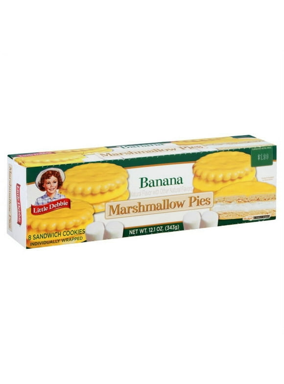 Little Debbie Banana Marshmallow Pies, 12 oz