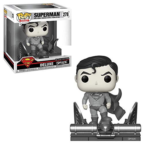 Pop! Jim Lee Superman Special Black and White Edition Exclusive Figure