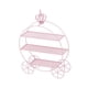 thumbnail image 3 of Soporte para cupcakes, soporte para pasteles, bandeja decorativa para galletas, estante para cupcakes, torre de niveles Rosa, 3 of 9